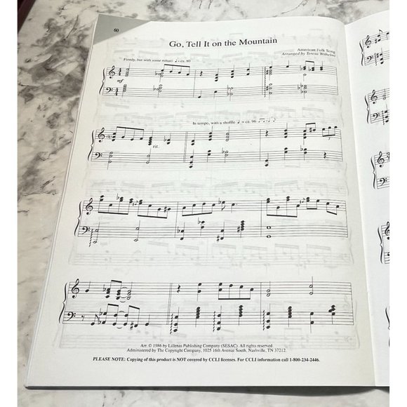 All the Best Christmas Solo Piano Songbook Sheet Music 20 Songs Carols 2002 - Picture 7 of 8